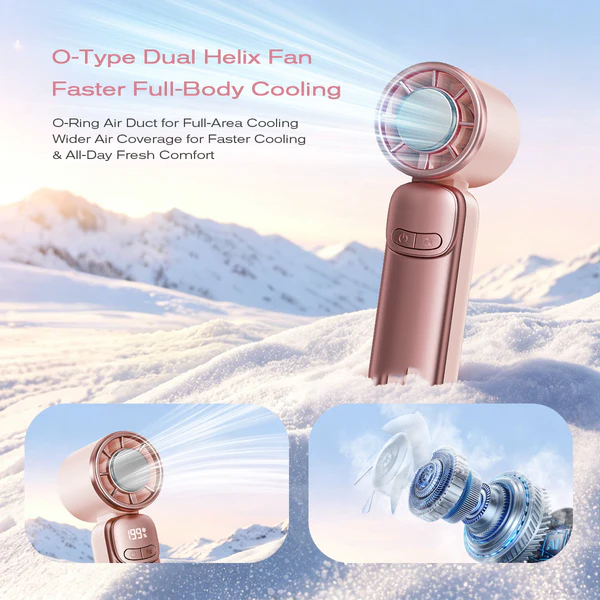 Multi-Mode Foldable Handheld Cooling Fan