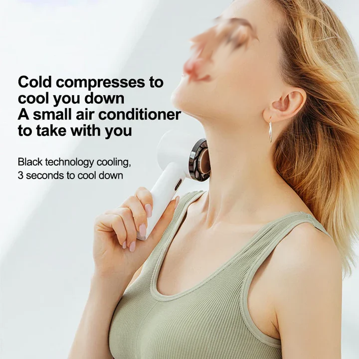 Rechargeable Handheld Cooling Fan with Detachable Base