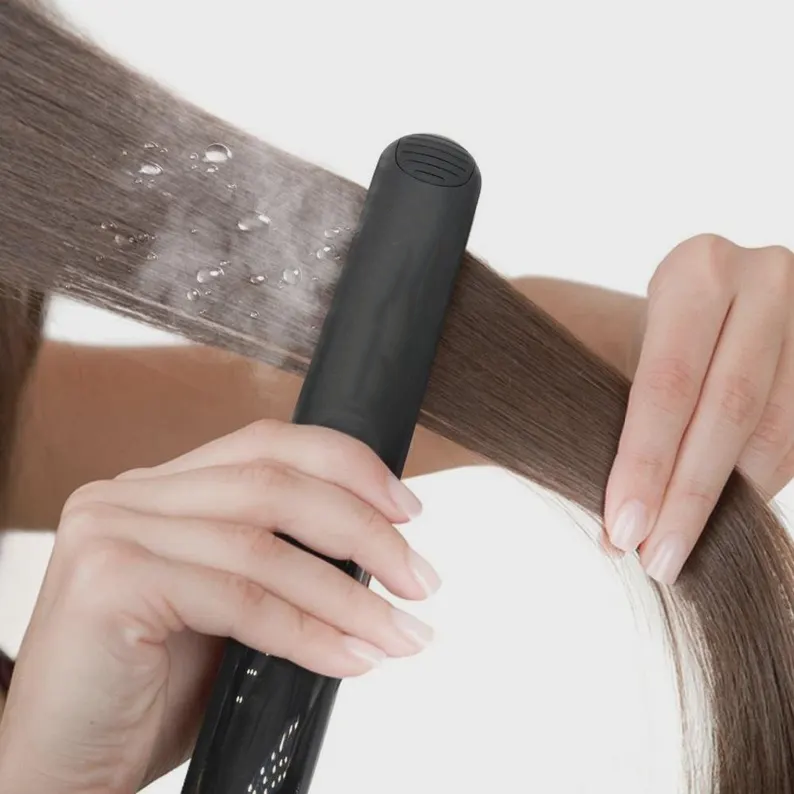 Multifunctional Steam Ceramic Hair Styling Flat Iron