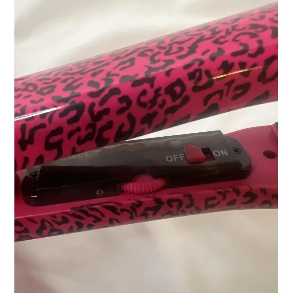 Wide Plate Plug-in Hair Straightening Flat Iron