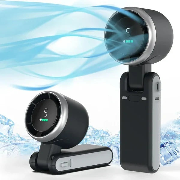 Foldable Turbo Handheld Portable Cooling Fan